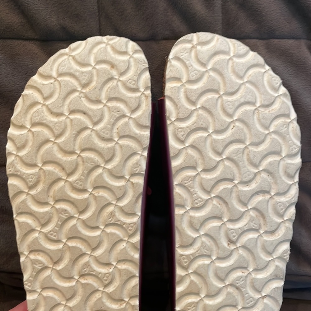 Birkenstock Womens Arizona SFB Fashion Rose Leather SUPER NICE!!! Sz 37 Womens 7 - Picture 9 of 16